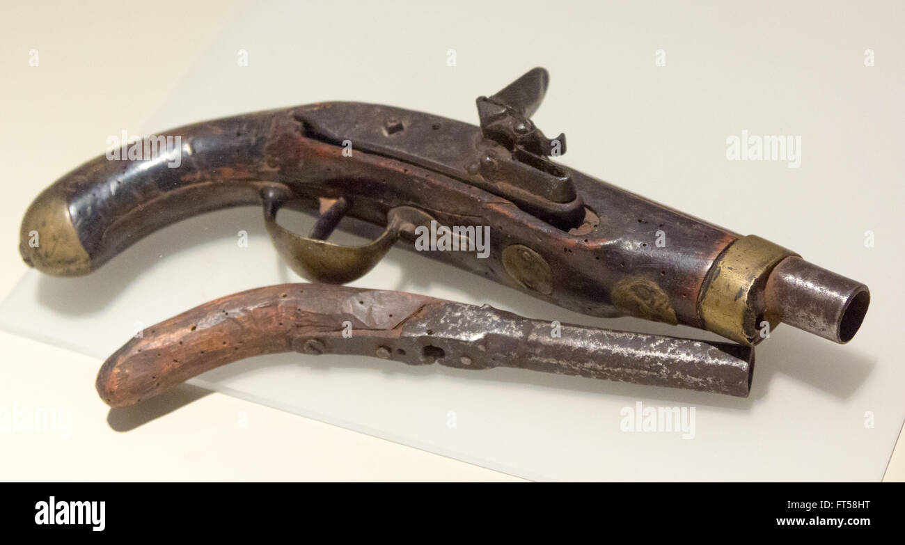 Old guns of the 18th century Stock Photo Alamy