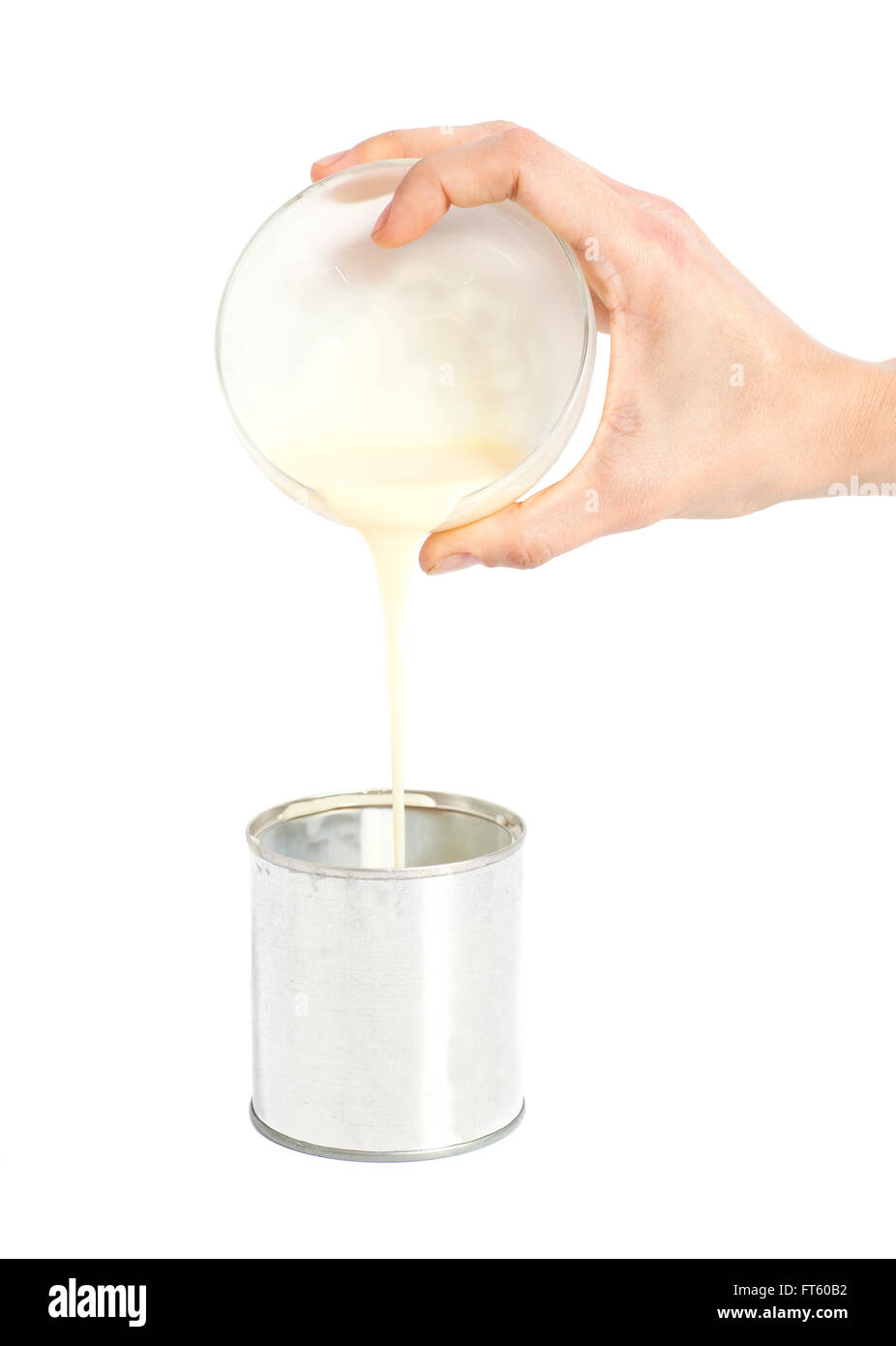 Tinned condensed milk Cut Out Stock Images & Pictures Alamy