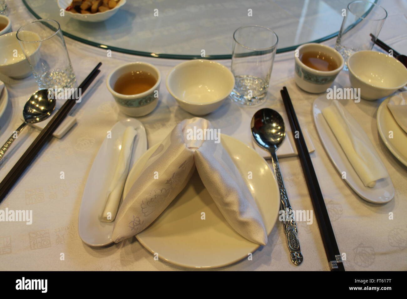 The restaurant of chopstick Stock Photo