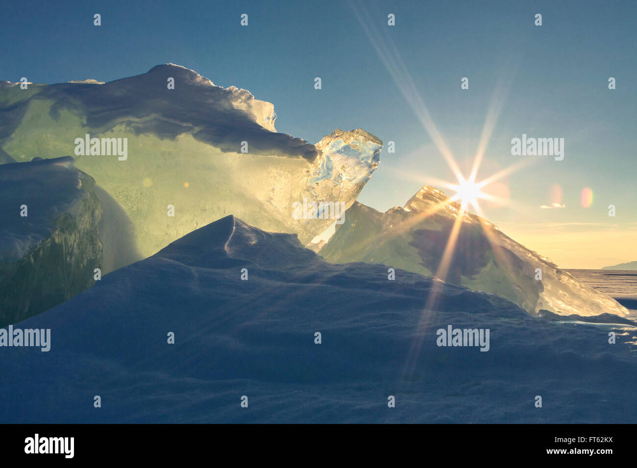 Sun Rising Ice Sun rises over cape hi-res stock photography and images - Alamy