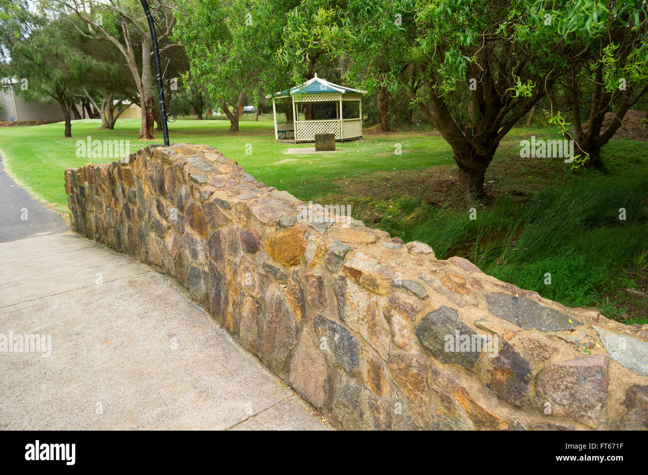 Australian parks and gardens Margaret River region Western Australia Stock Photo