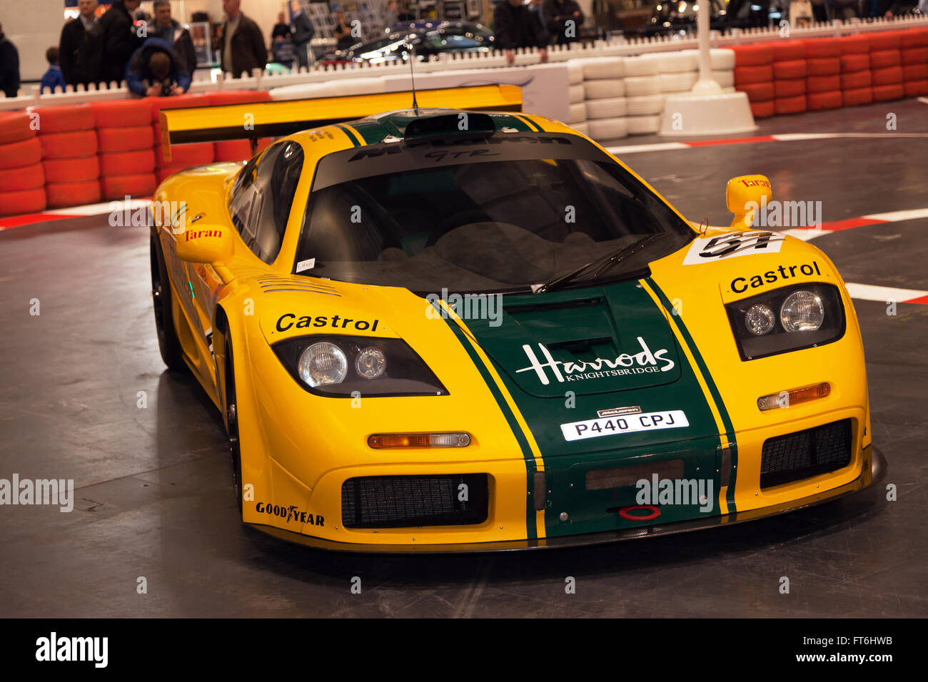 A 1995 Mclaren F1 Gtr Chassis 6 Built For March One Racing Being Driven By Jenson Button At The London Classic Car Show 16 Stock Photo Alamy