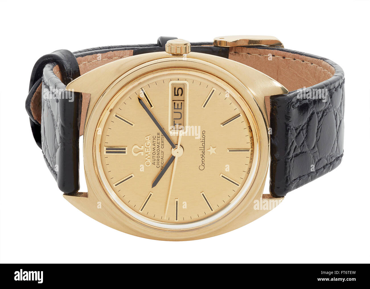 Omega Constellation gold watch from the 