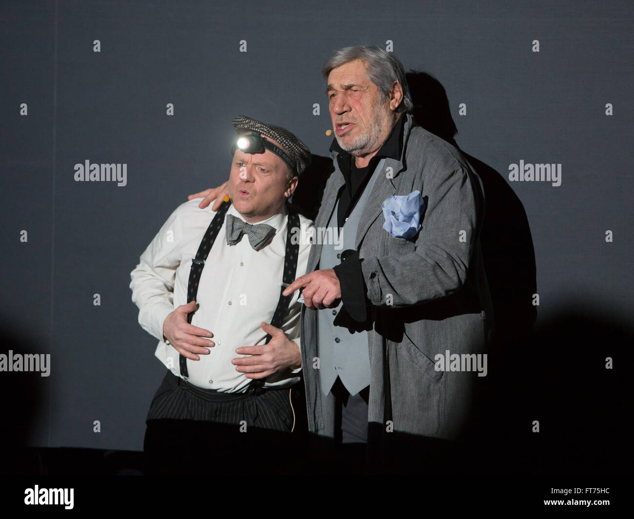 Rochefort Belgium 4th Feb 16 Christophe Delire And Jean Pierre Castaldi At Play During The Show La Boite A Images In Roche Stock Photo Alamy Rochefort Belgium 4th Feb 16 Christophe Delire And Jean Pierre Castaldi At Play During The Show La Boite A Images In Roche Stock Photo Alamy