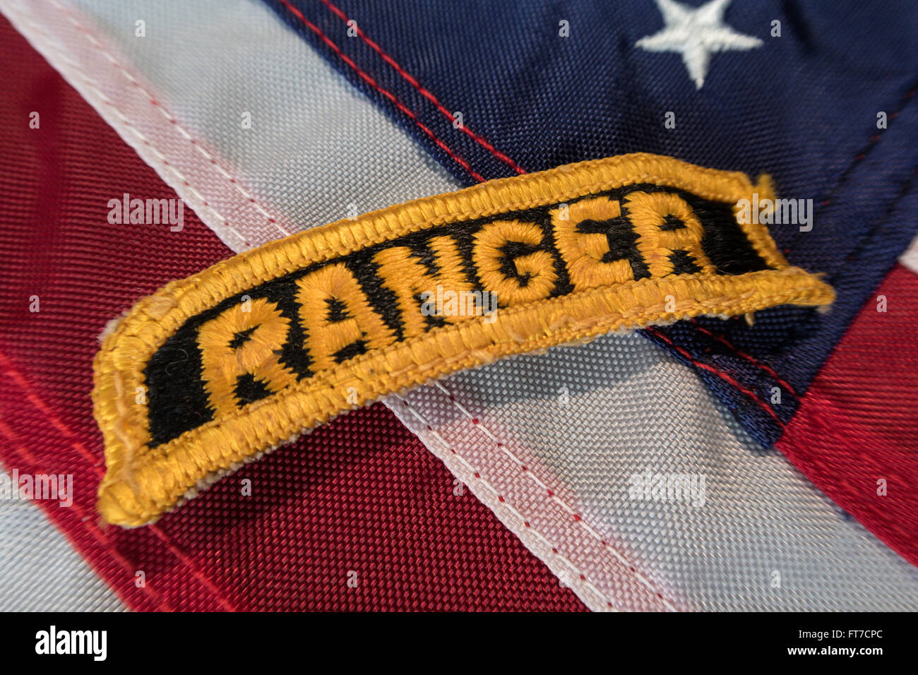 U.S. Army Insignia Still Life Stock Photo