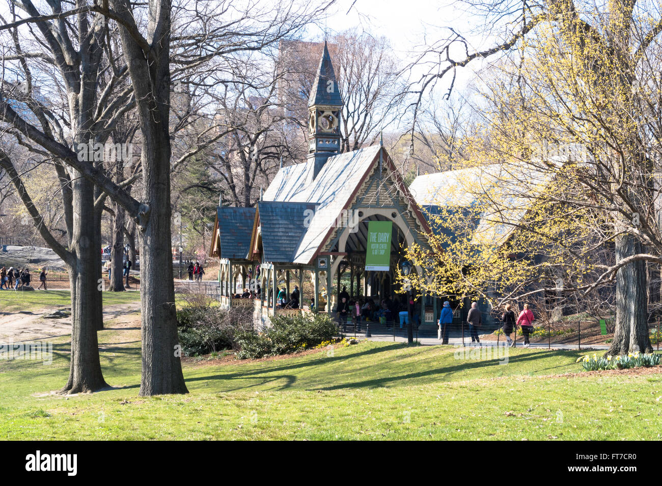 The Dairy Visitor Center and Gift Shop, Central Park, NYC, USA Stock
