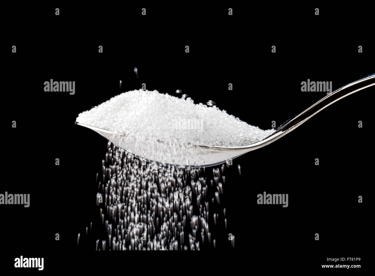 Spoonful of sugar Stock Photo