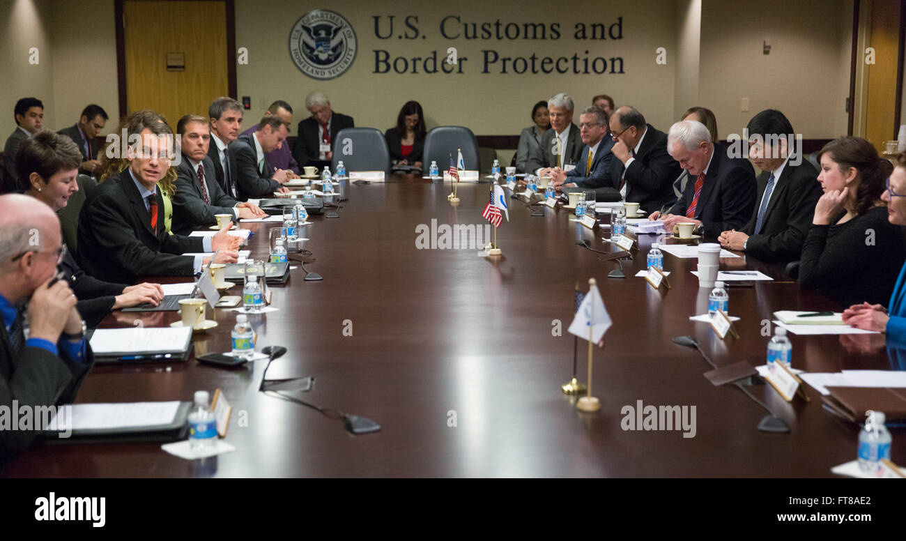 Acting Assistant Commissioner Mark Koumans and CBP's Office of