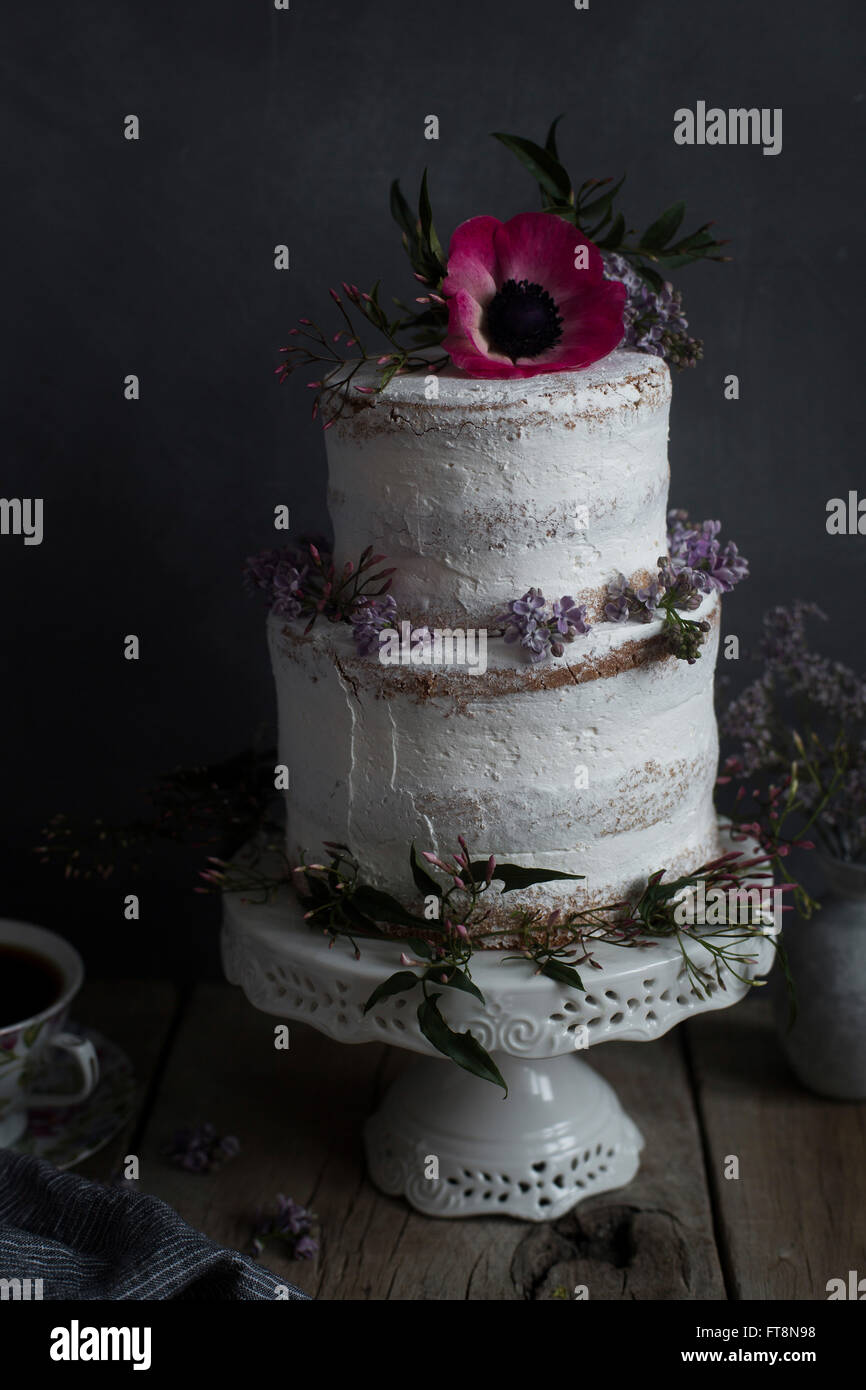 Two Tier Cake Stand Hammersley Golden Chrysanthemum 2 Tier Cake