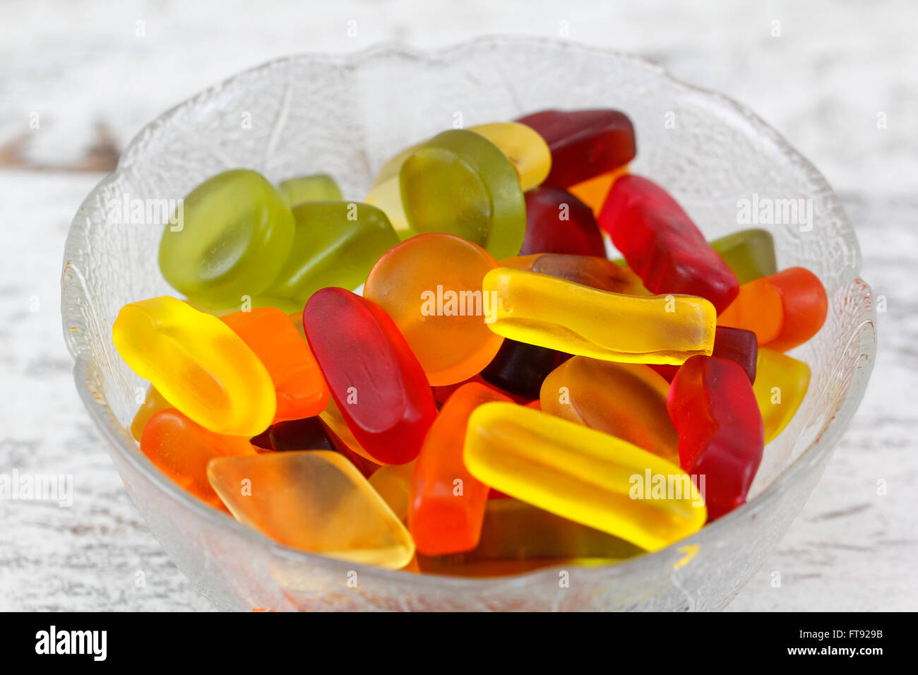 Soft sugar jelly sweets hi-res stock photography and images - Alamy
