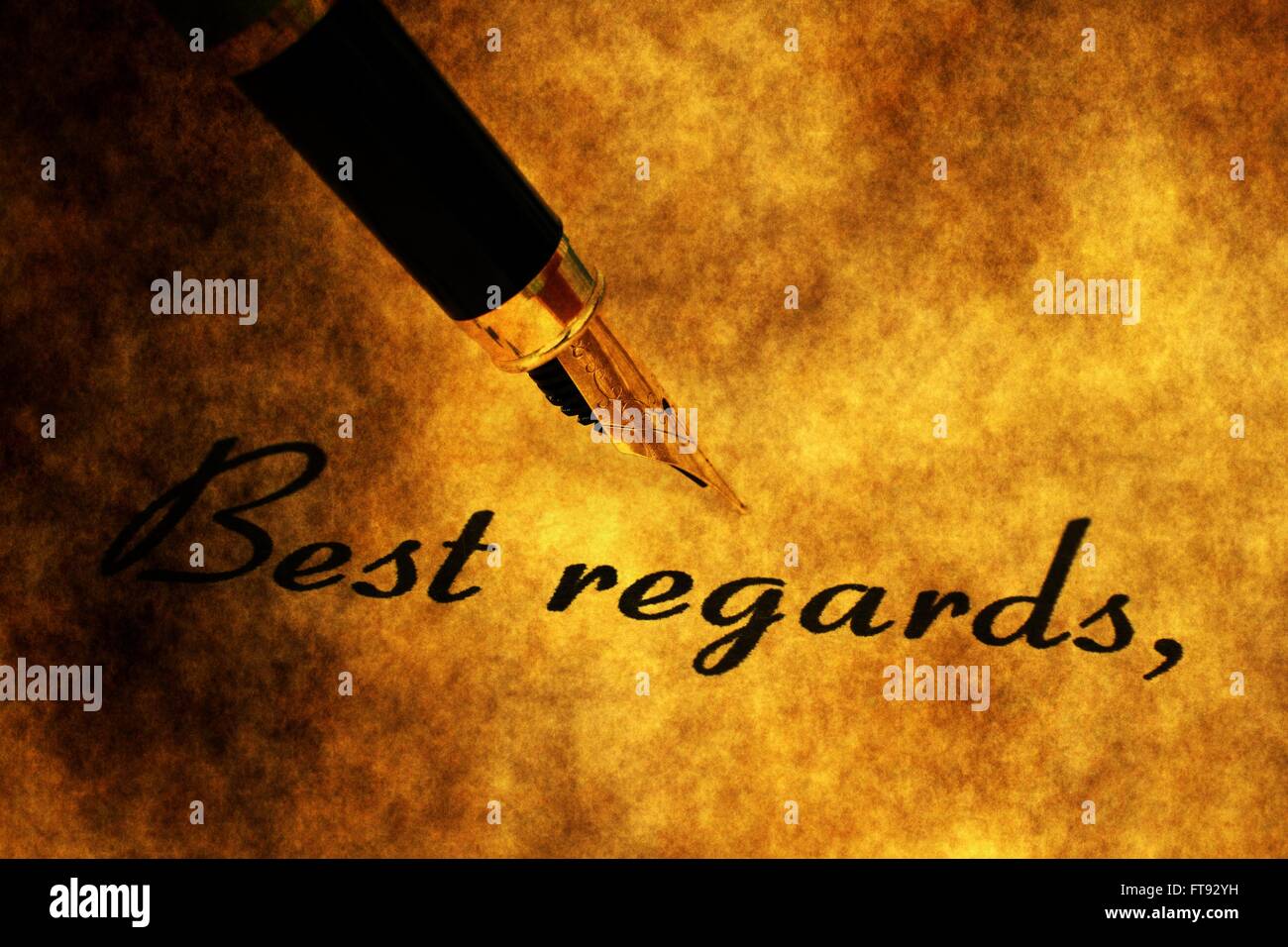 Best Regards Stock Photos & Best Regards Stock Images Alamy