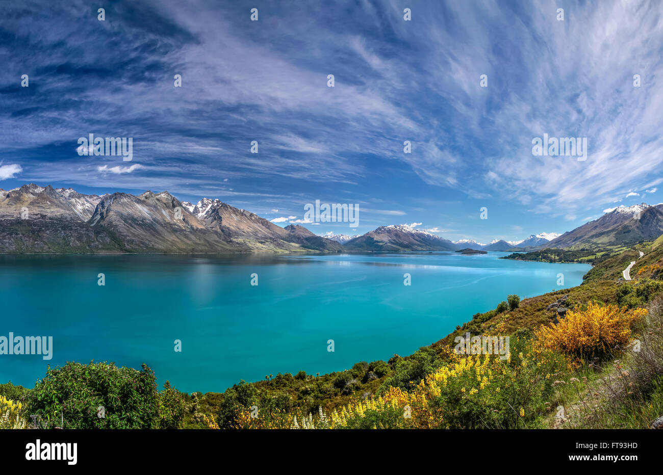 Lake wakatipu glenorchy new zealand hi-res stock photography and images ...