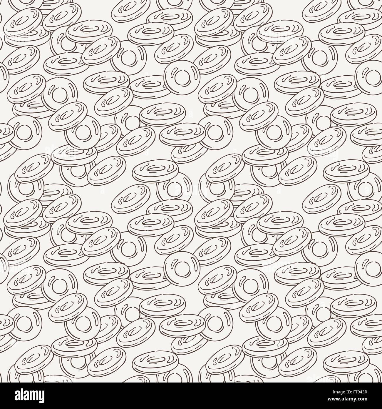 Vector Candy and Lollipop Seamless Pattern. Sweet Party Texture Stock ...