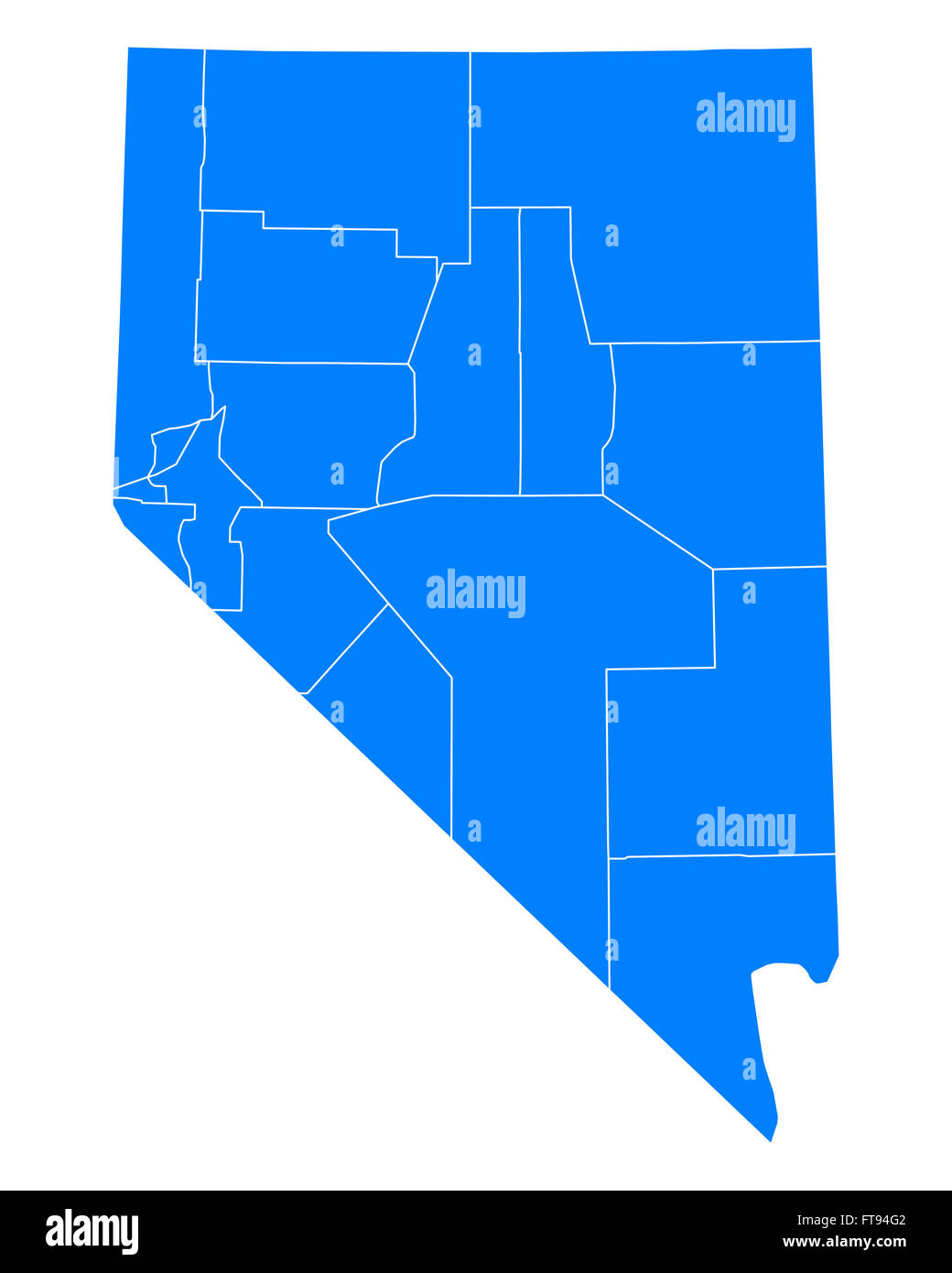 Map Of Nevada FT94G2 