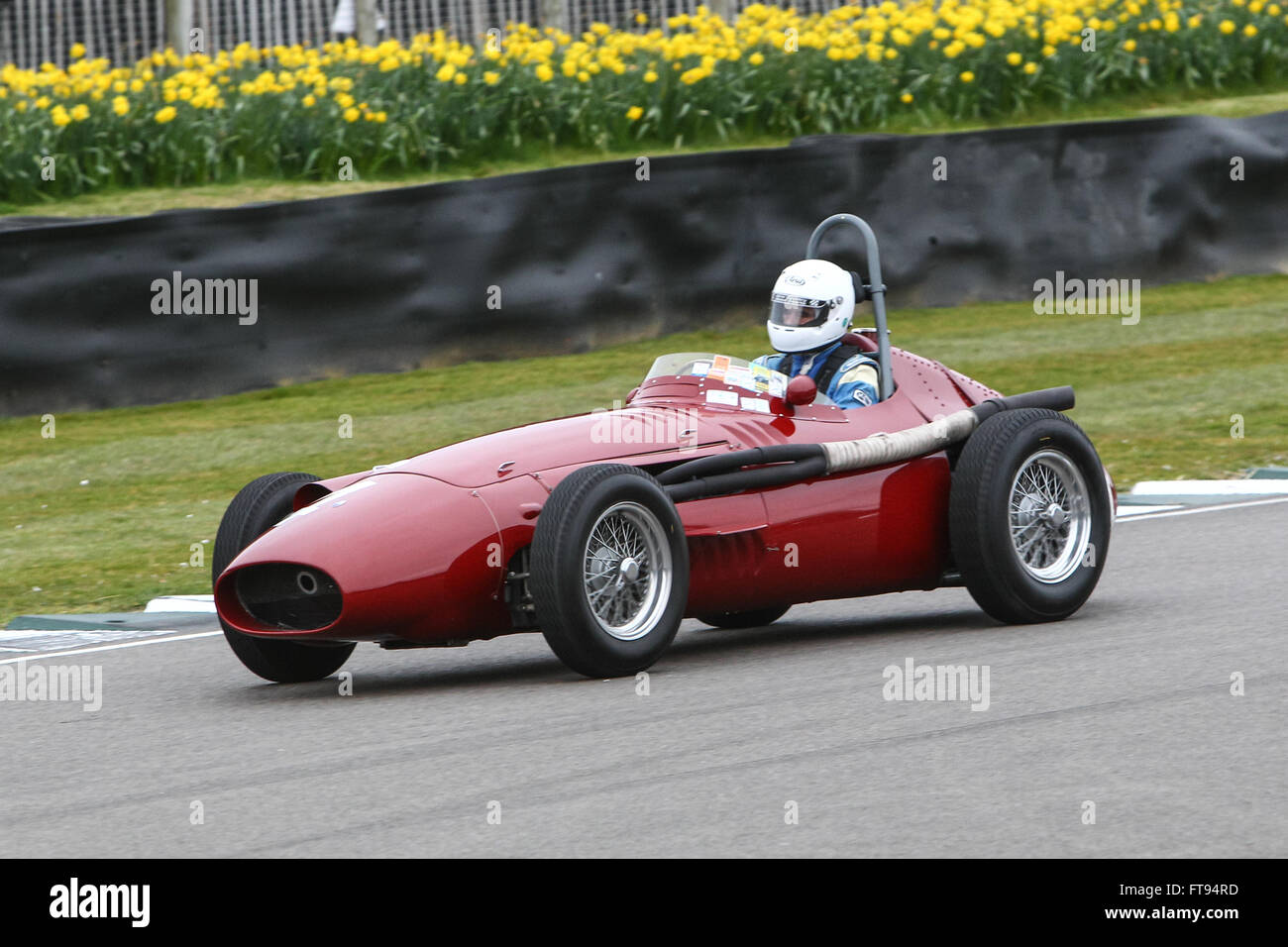 Goodwood classic historic motor racing at the Goodwood Members Meeting Stock Photo