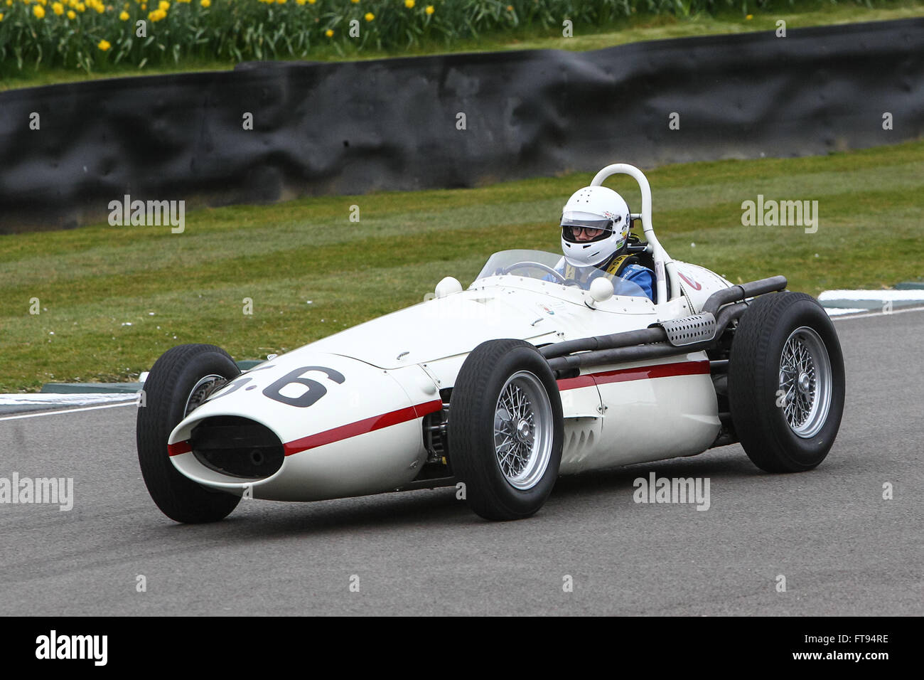 Goodwood classic historic motor racing at the Goodwood Members Meeting Stock Photo