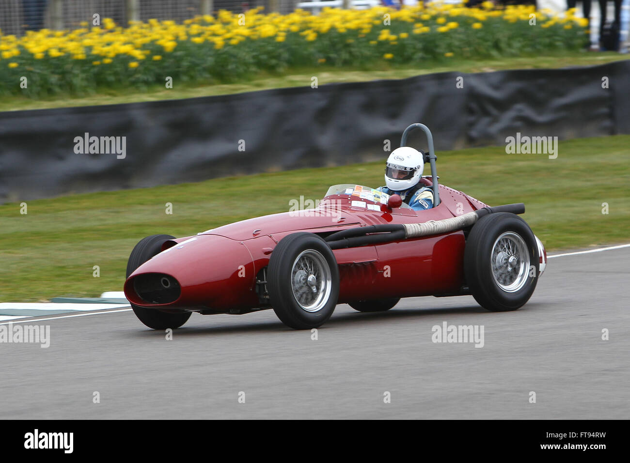 Goodwood classic historic motor racing at the Goodwood Members Meeting Stock Photo