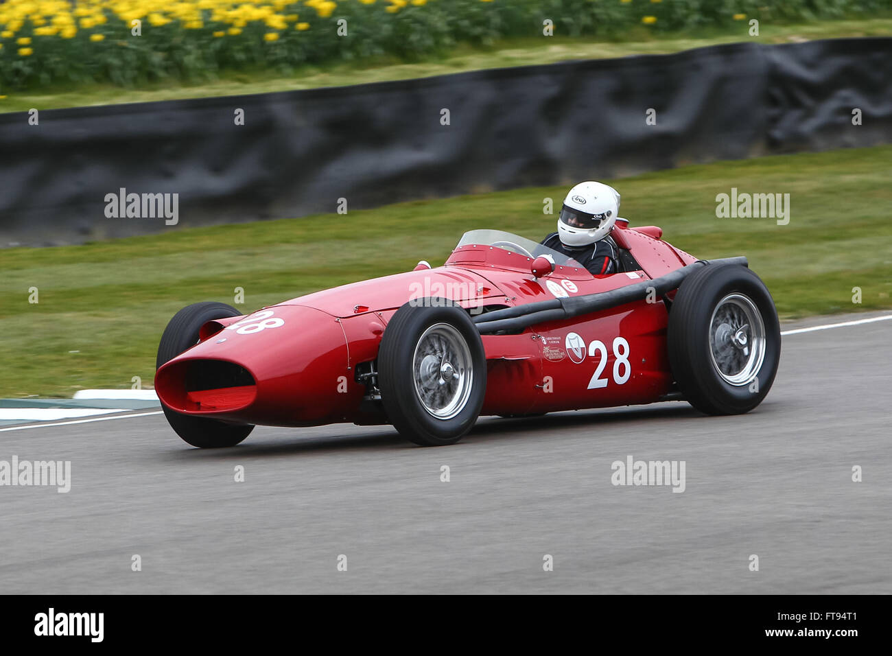 Goodwood classic historic motor racing at the Goodwood Members Meeting Stock Photo