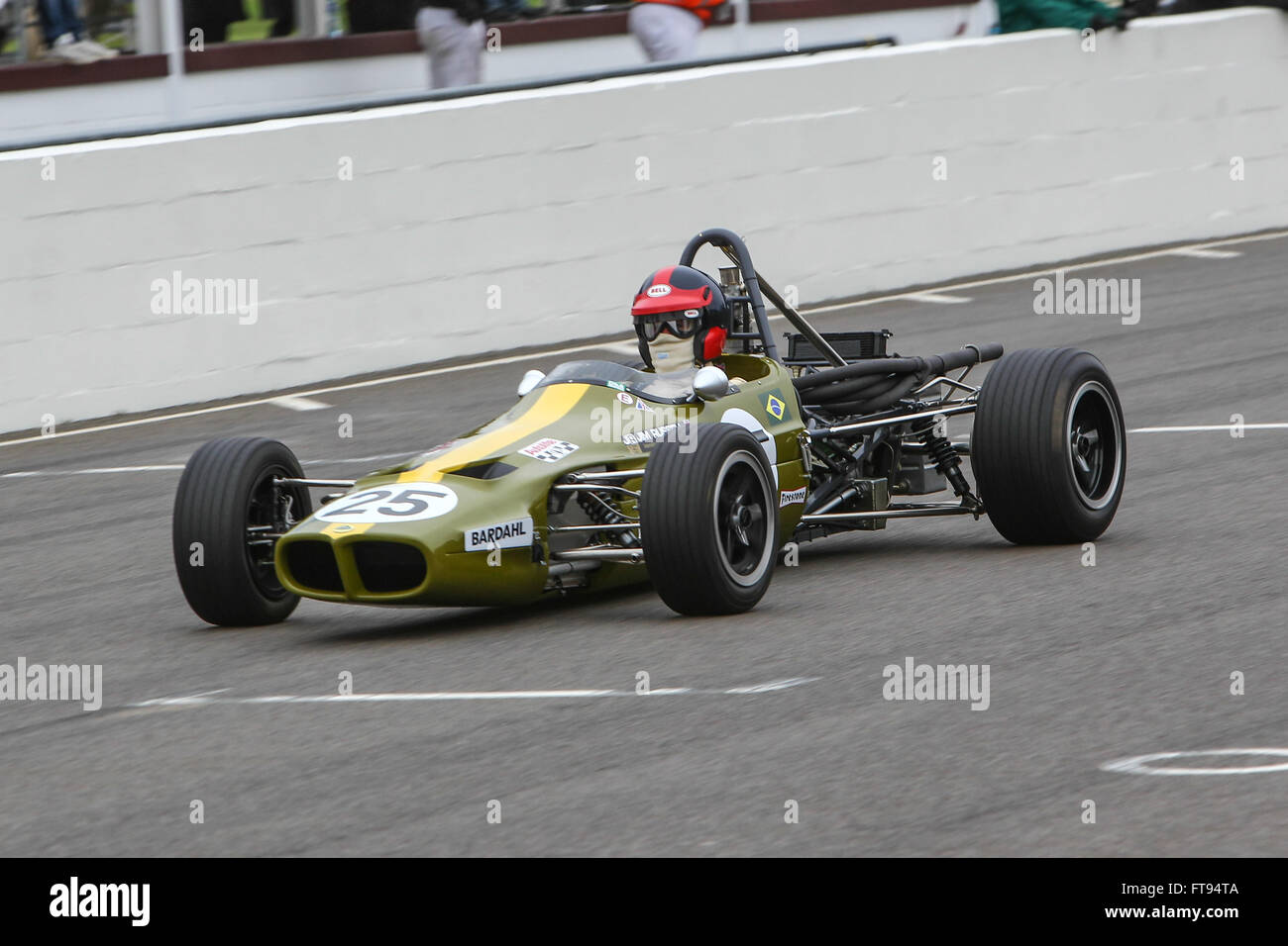 Goodwood classic historic motor racing at the Goodwood Members Meeting Stock Photo