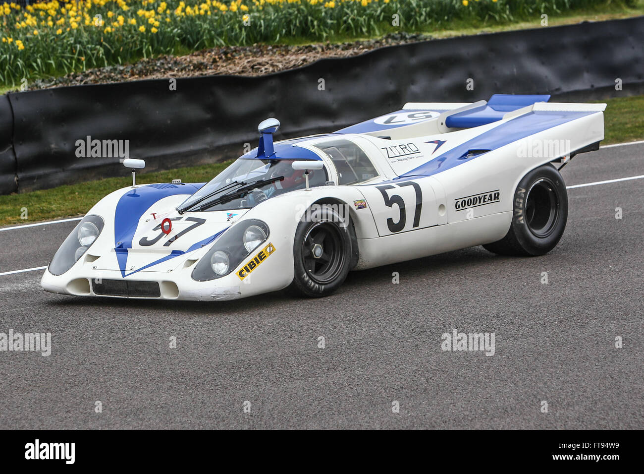 Goodwood classic historic motor racing at the Goodwood Members Meeting Stock Photo