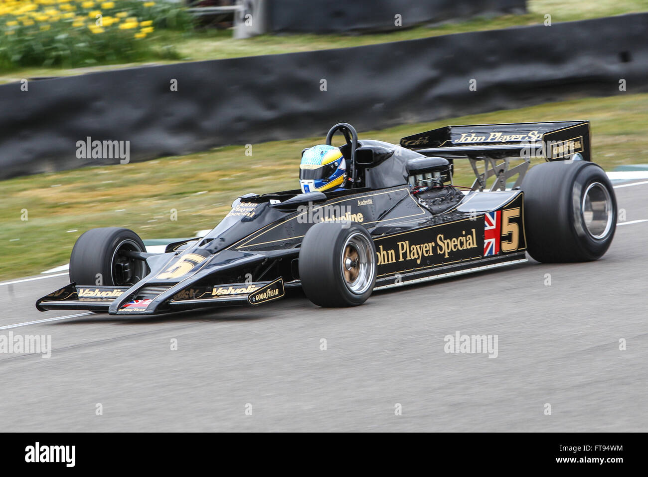 Goodwood classic historic motor racing at the Goodwood Members Meeting Stock Photo