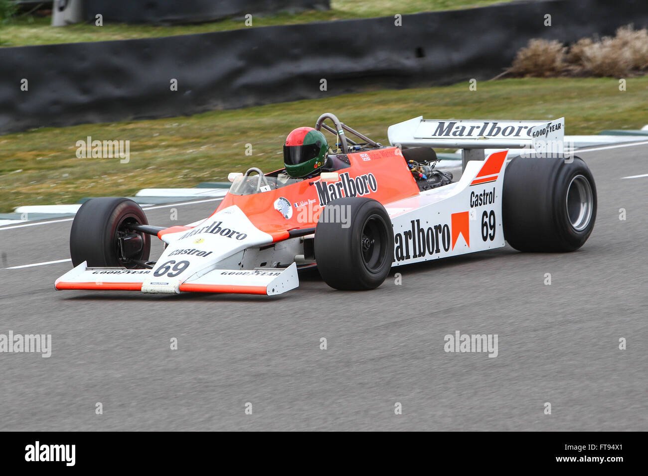 Goodwood classic historic motor racing at the Goodwood Members Meeting Stock Photo