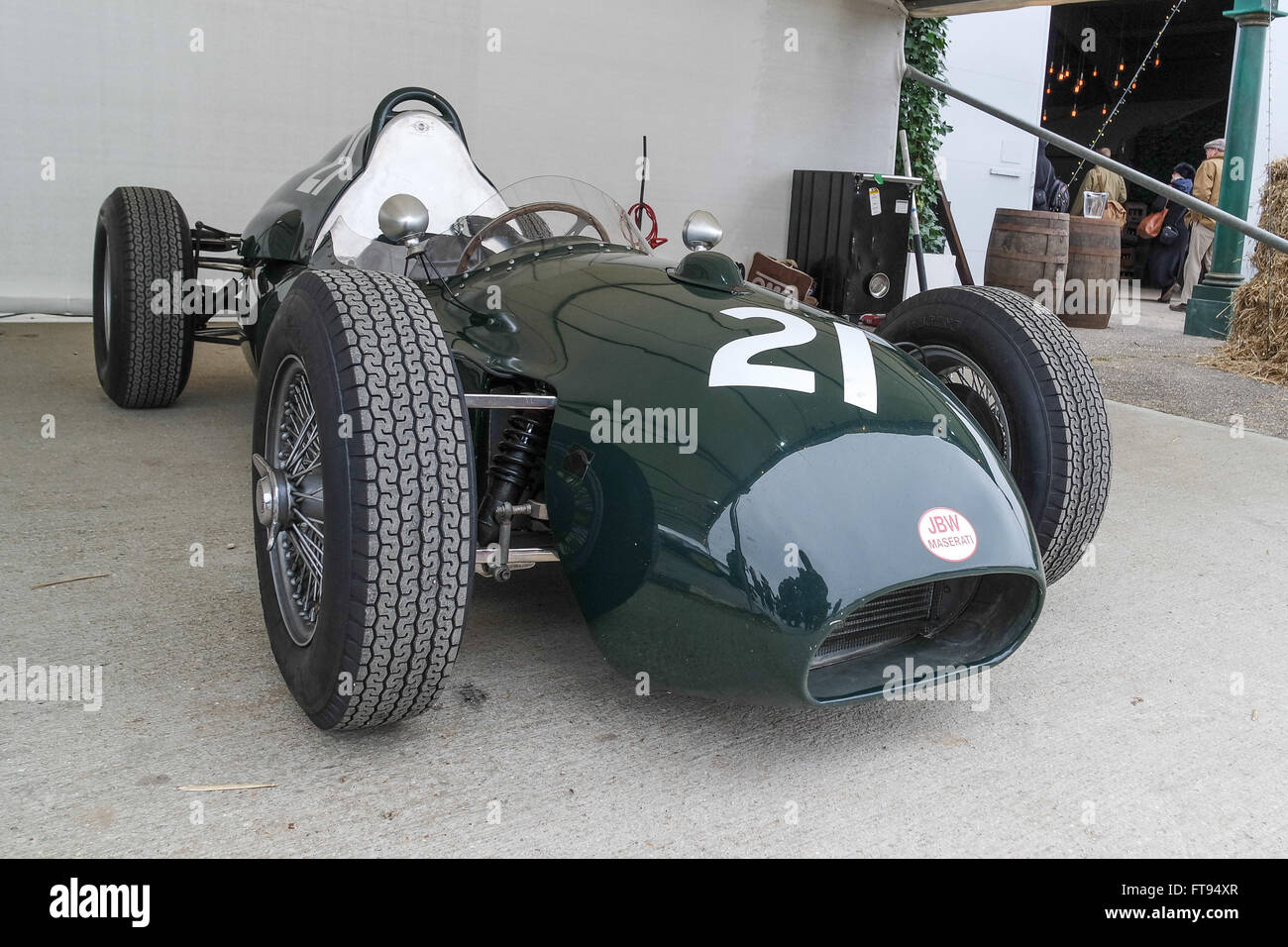 Goodwood classic historic motor racing at the Goodwood Members Meeting Stock Photo