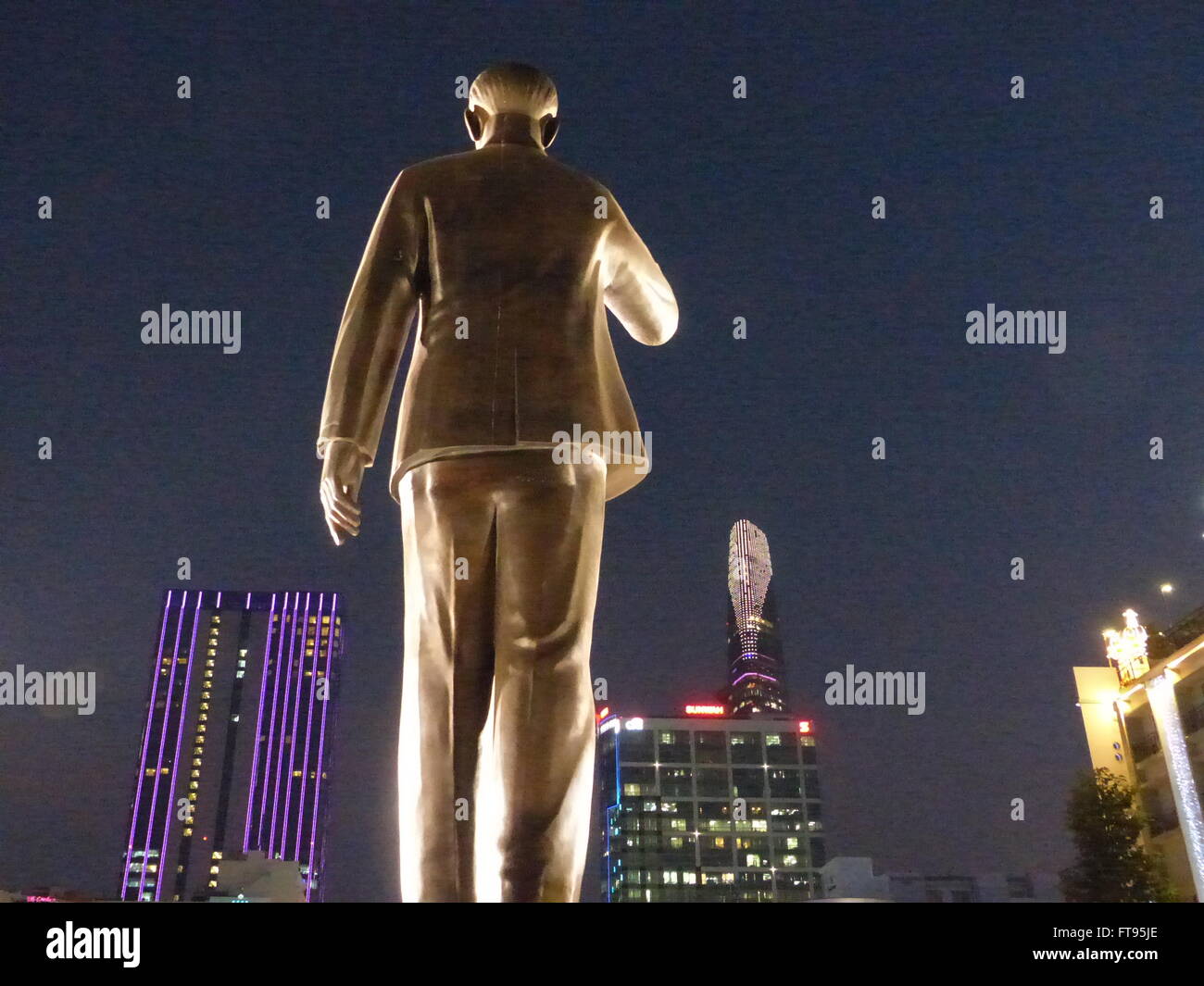 Statue of Ho Chi Minh Stock Photo