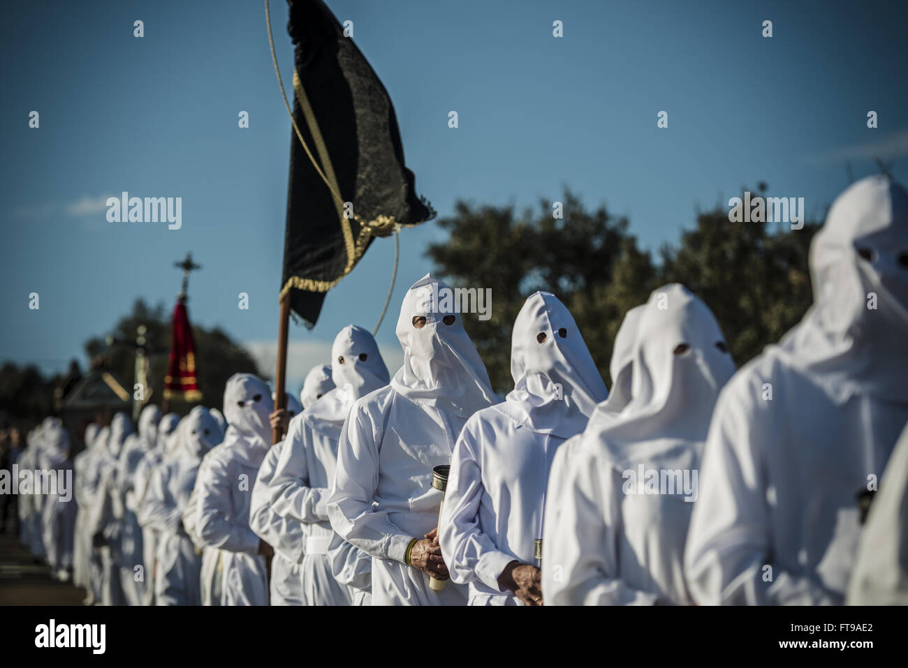Robed penitents hi-res stock photography and images - Alamy
