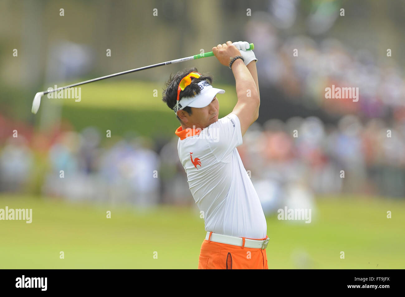 March 9, 2012 - Doral, Fla, USA - Y.E. Yang during the second round of ...