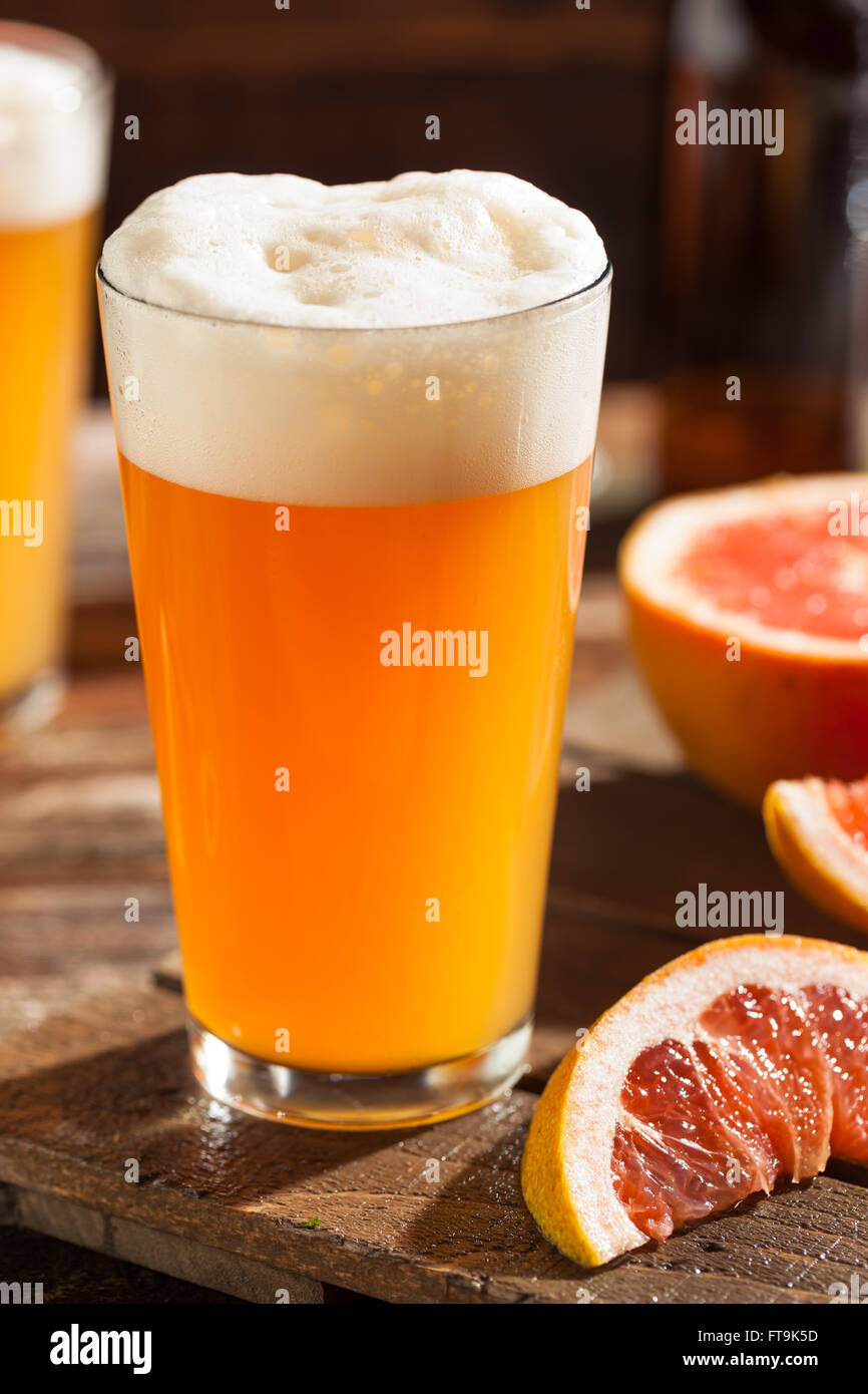 Sour Grapefruit Craft Beer Ready to Drink Stock Photo Alamy