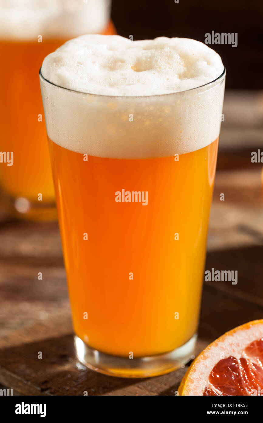 Sour Grapefruit Craft Beer Ready to Drink Stock Photo Alamy