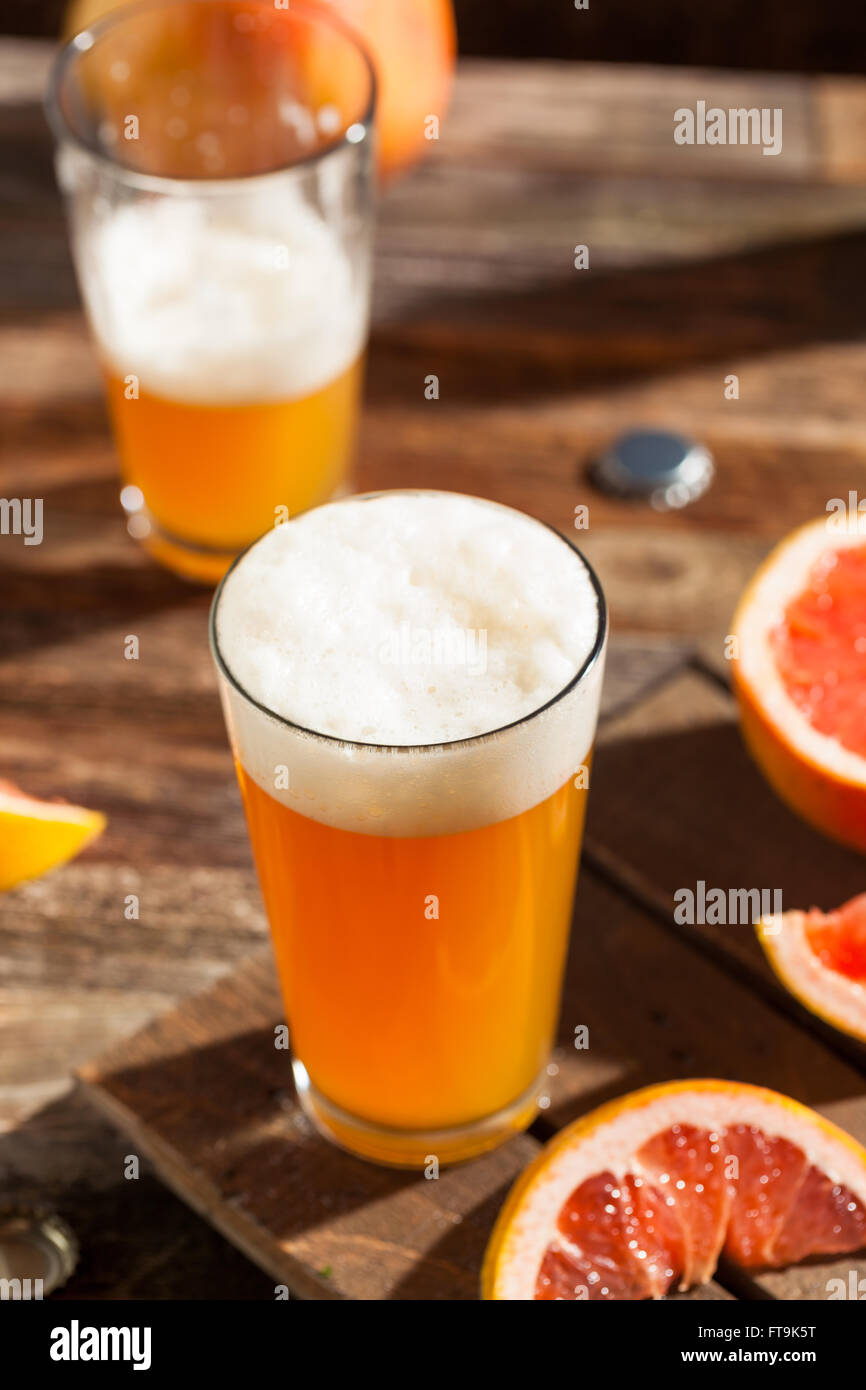 Sour Grapefruit Craft Beer Ready to Drink Stock Photo Alamy