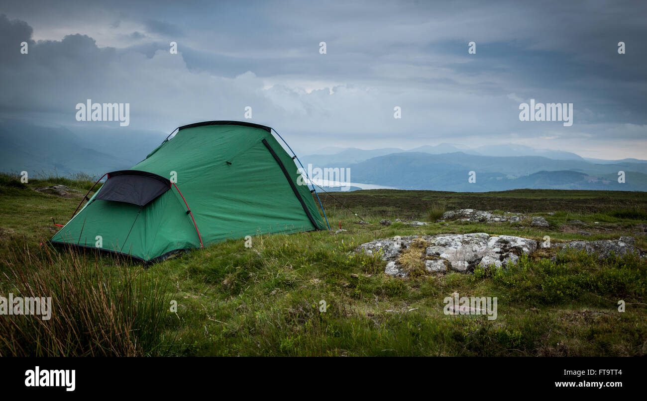Tent camping in mountains mist hi-res stock photography and images - Page 2  - Alamy