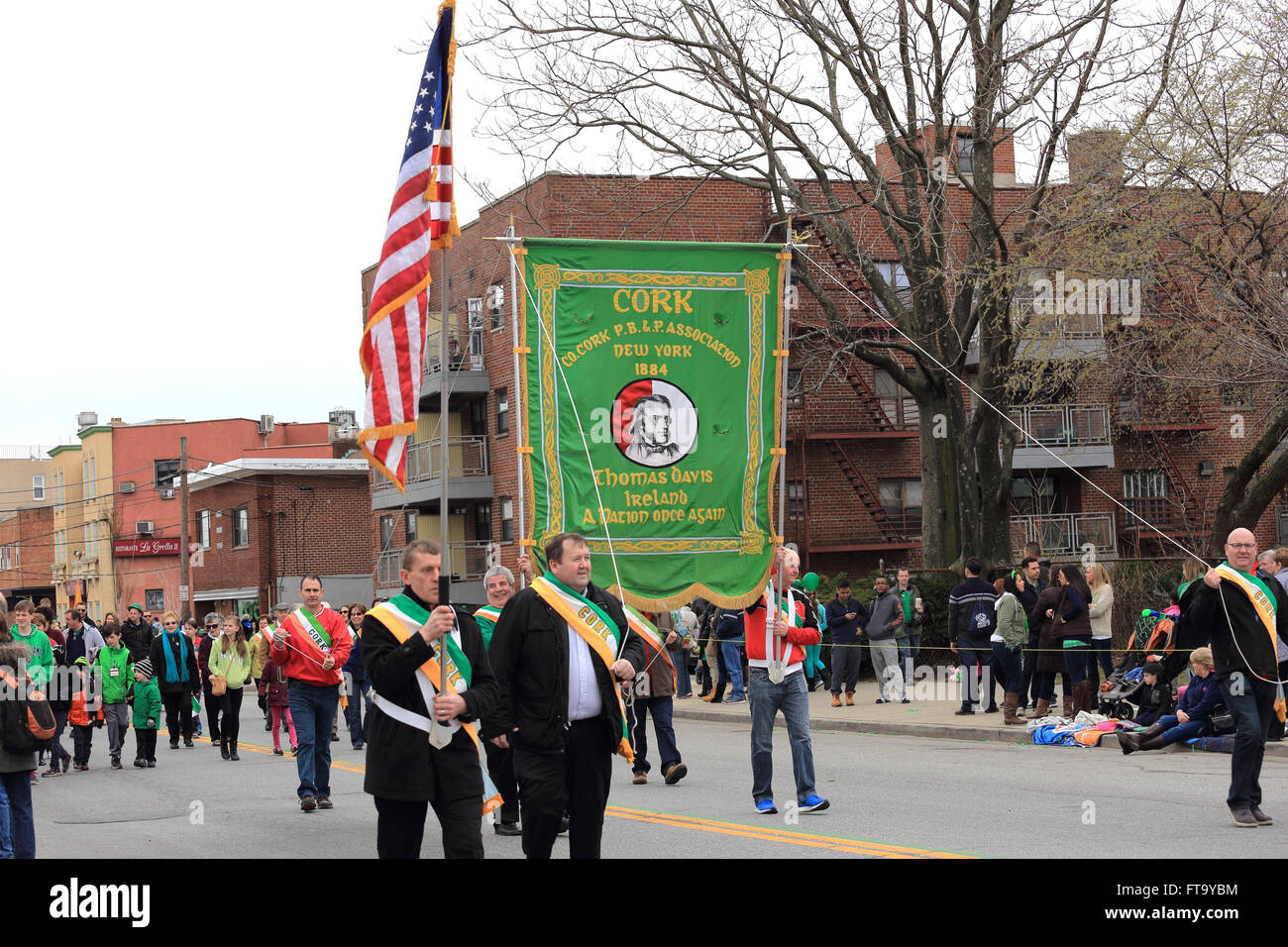 Marchers in St. Patrick
