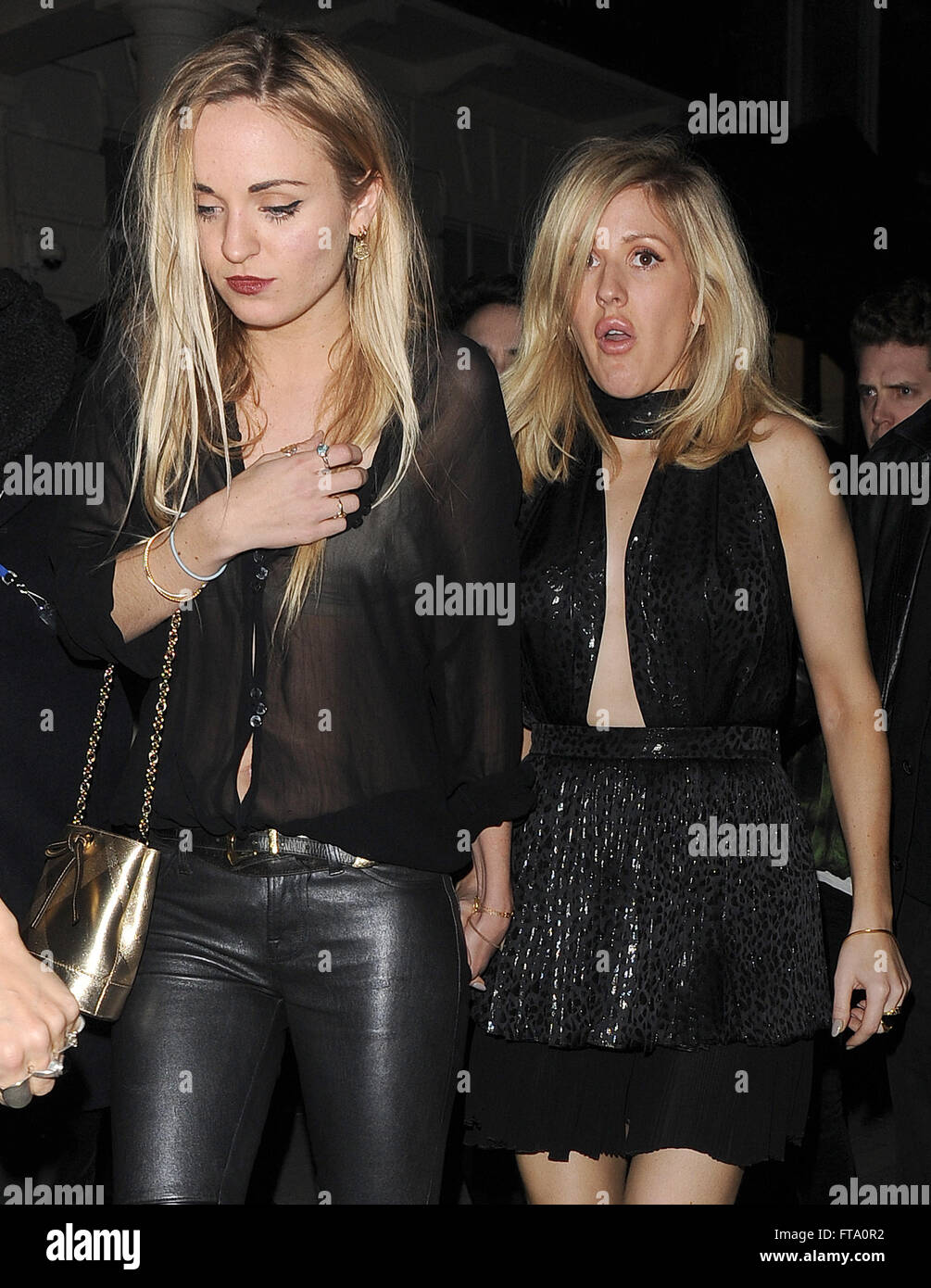 Celebrities attend a party at Tape nightclub in Mayfair, following the ...