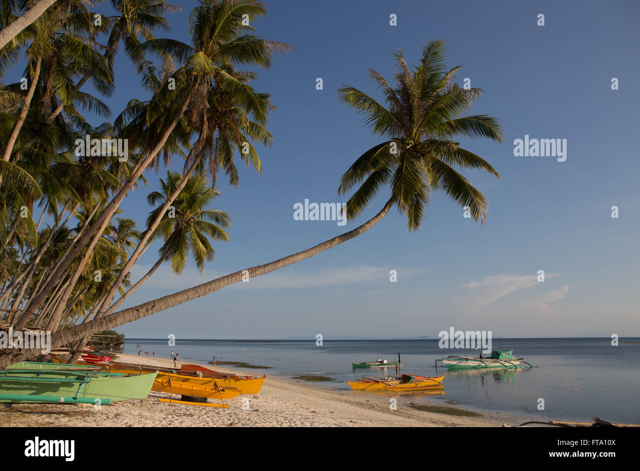 Paliton Beach,Siquijor Island,Philippines Stock Photo
