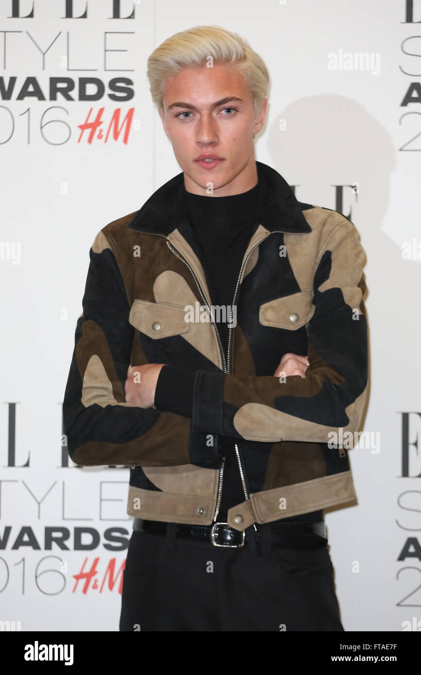 The Elle Style Awards 2016 - Arrivals Featuring: Lucky Blue Smith Where ...