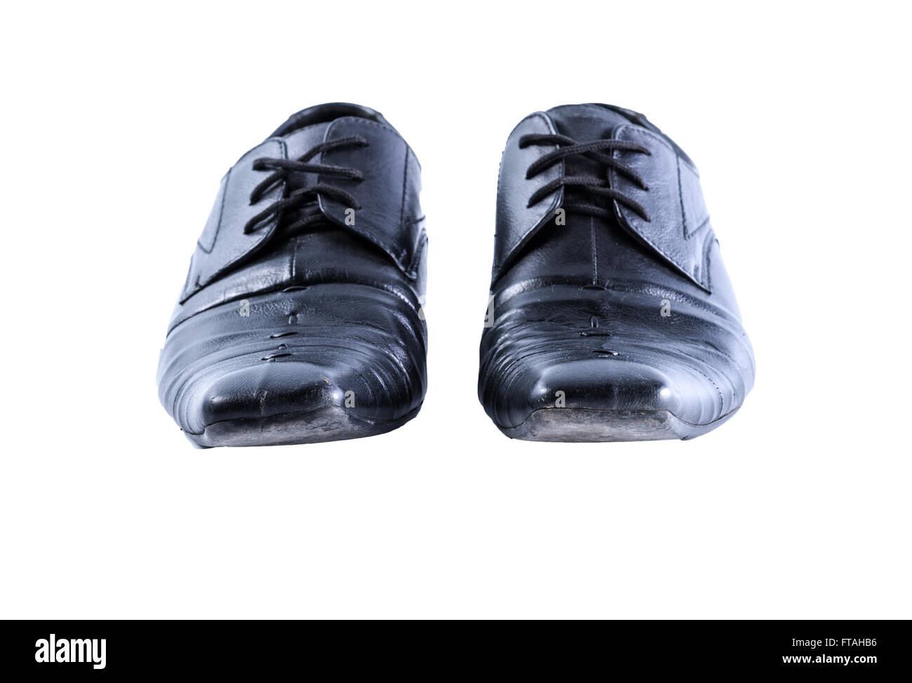 Used men shoes Stock Photo Alamy