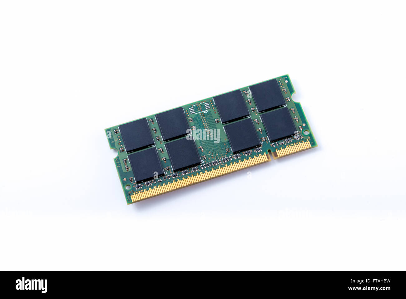 closeup details of computer memory (RAM Stock Photo Alamy