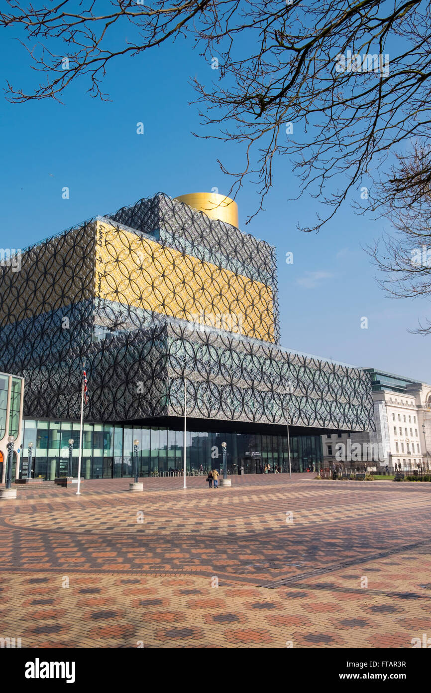 Birmingham library, Centenary Square, Birmingham. UK Stock Photo - Alamy