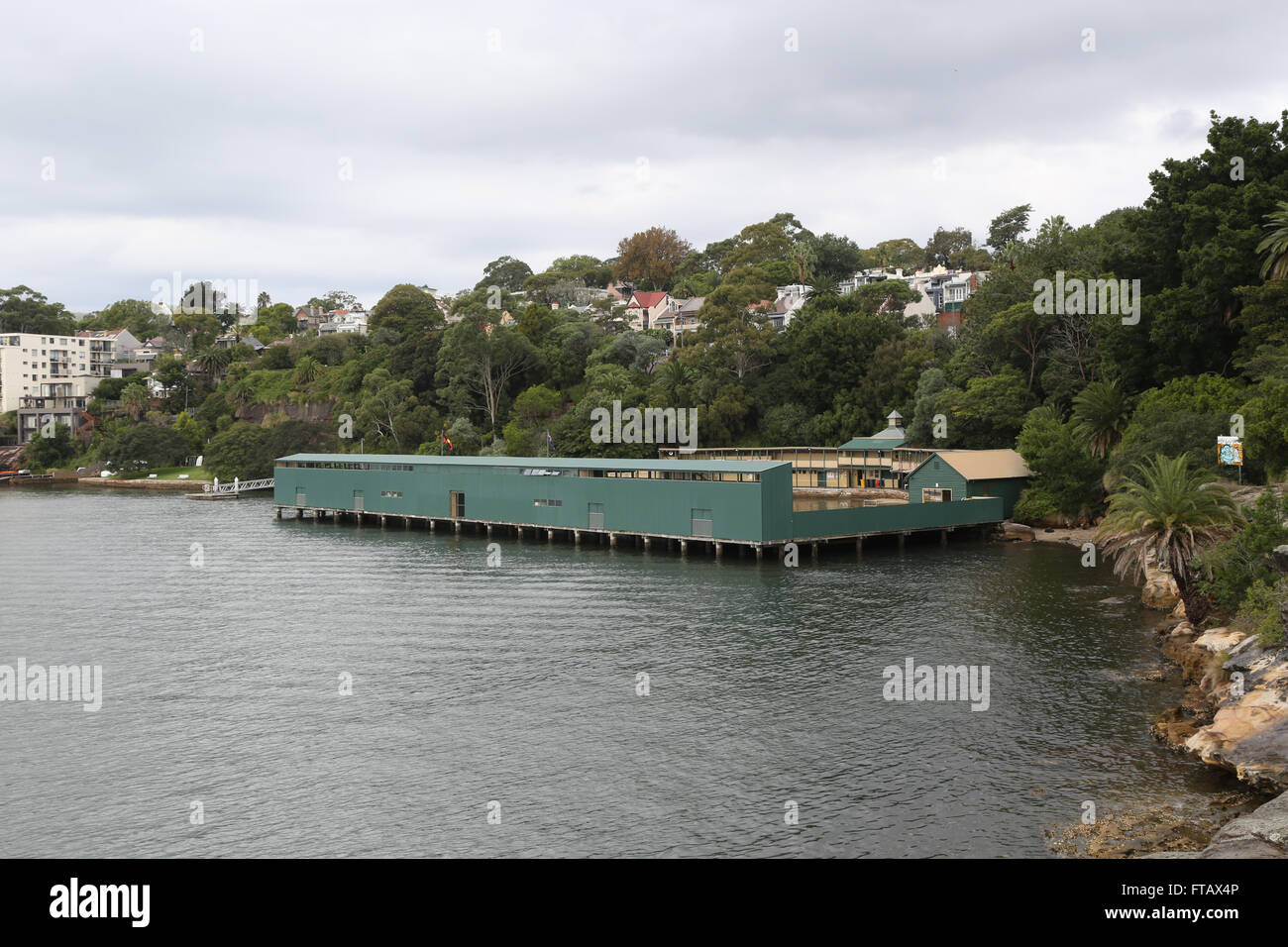 Dawn Fraser Baths, Elkington Park in Balmain, Sydney, Australia Stock Photo