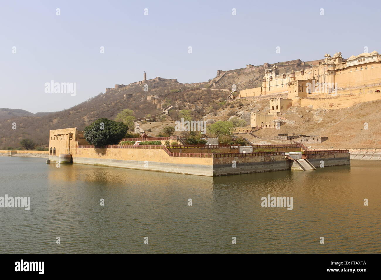 The Amber Fort, Jaipur, Rajasthan, India Stock Photo