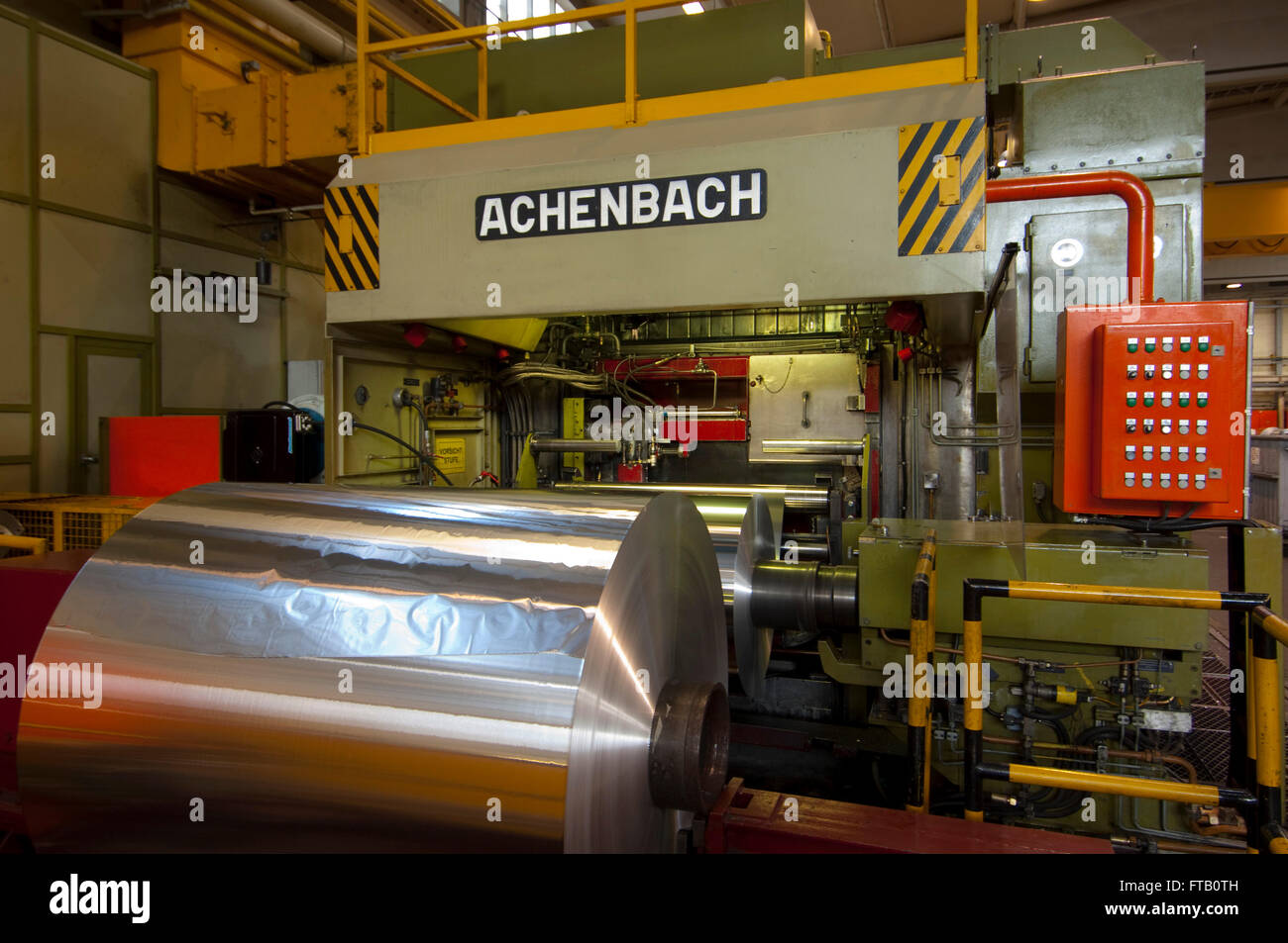 BRD, Nordrhein-Westfalen, Rhein-Kreis Neuss, Grevenbroich, Aluminiumwerk Hydro Stock Photo