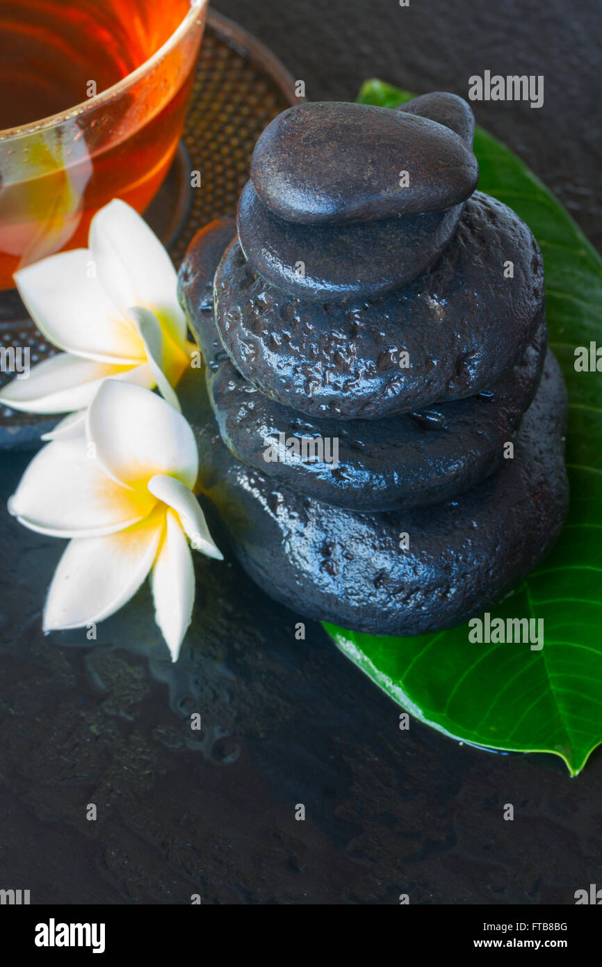 black zen stones Stock Photo Alamy