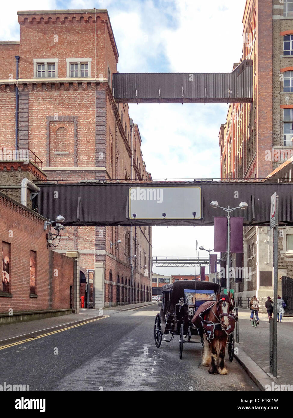 the Crane Street in Dublin, Ireland Stock Photo Alamy