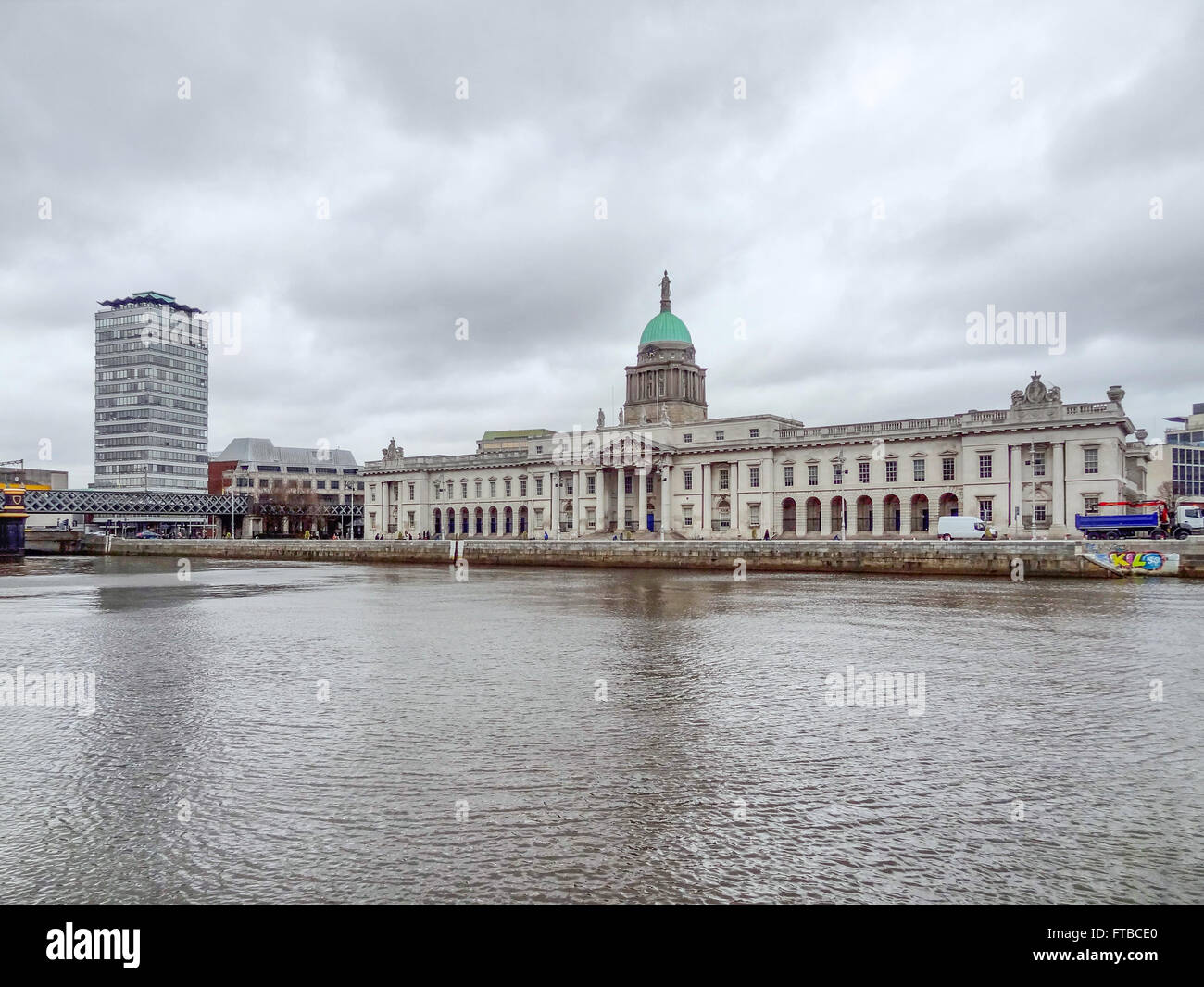 The Custom House in Dublin, Ireland Stock Photo Alamy