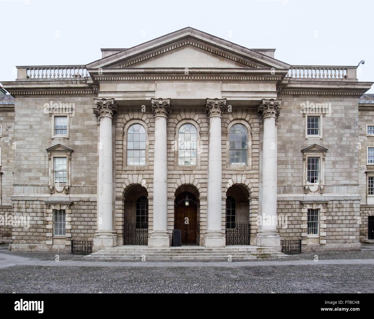 historic building in Dublin, the capital city of Ireland Stock Photo