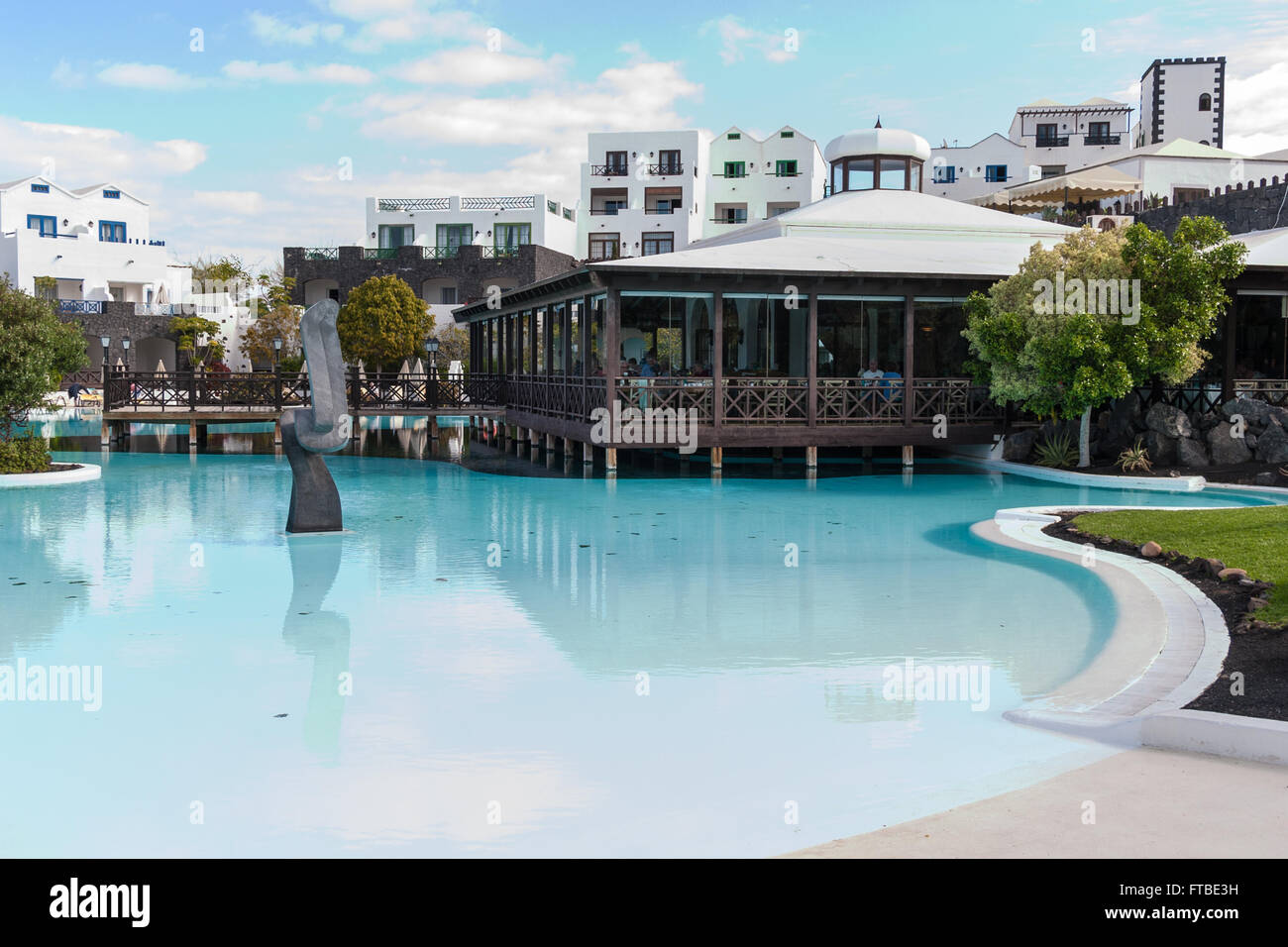 Hotel Volcan Playa Blanca Lanzarote Canary Islands Stock