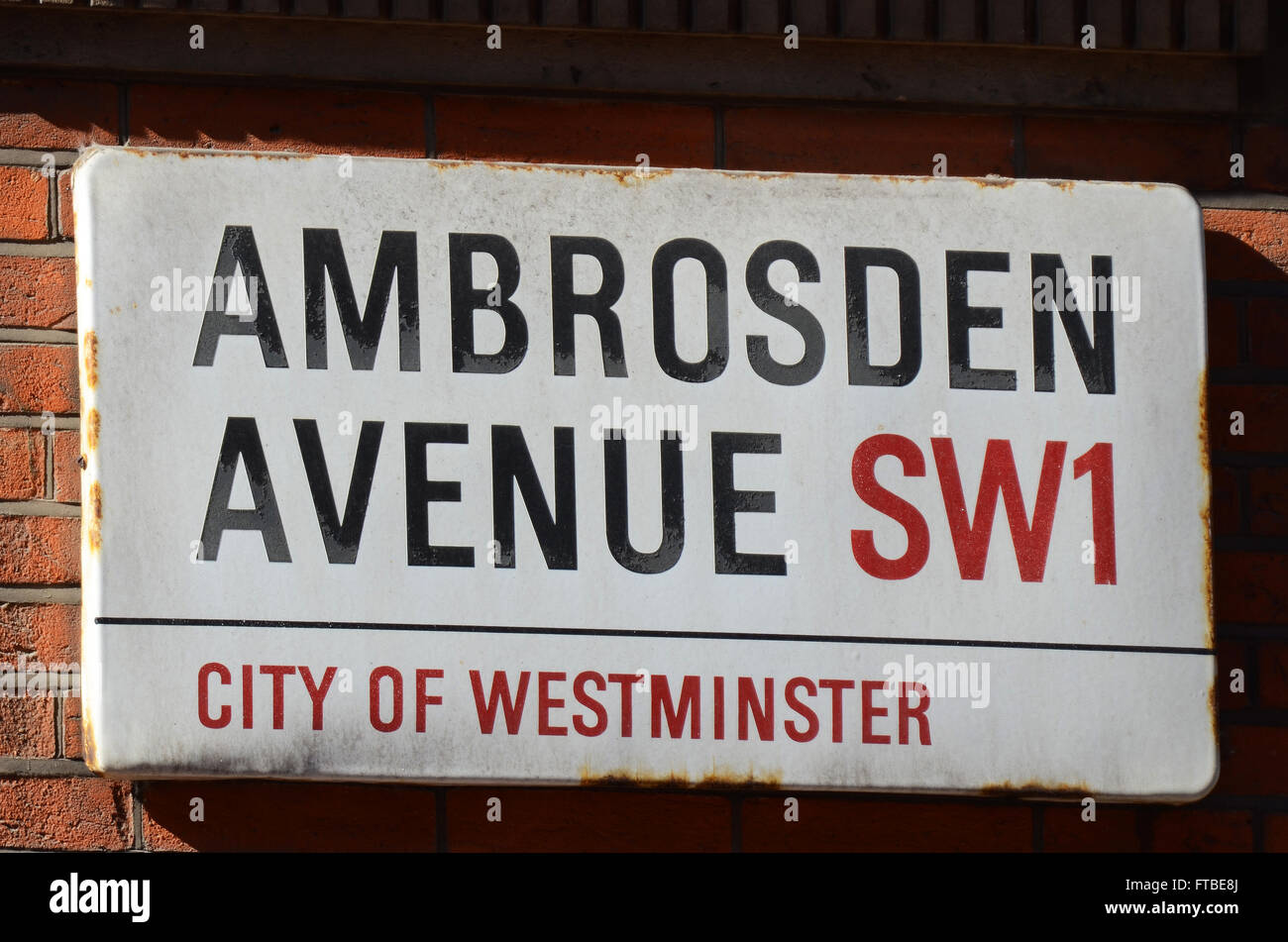 Ambrosden Avenue, Westminster, London, UK. The residence